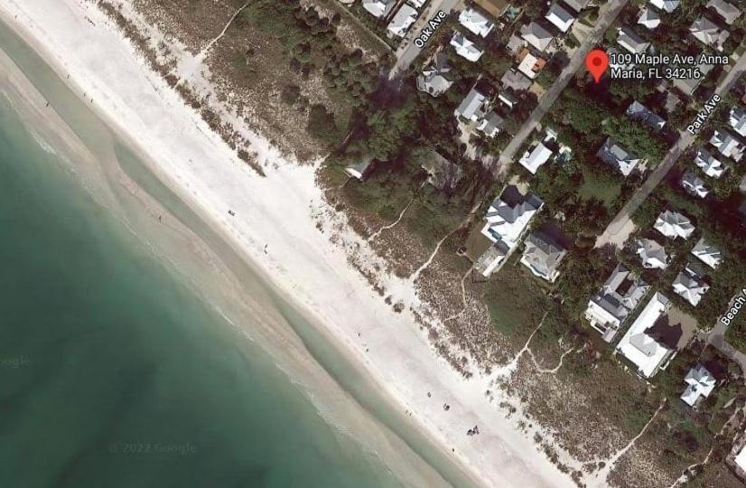 Casa Posada - So Close You Can Hear The Waves Historic Beach Cottage W Beach Gear Anna Maria Extérieur photo